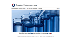 Desktop Screenshot of americanhealthassociates.com